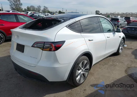 2021 Tesla Model Y Long Range Dual Motor All-Wheel Drive from USA, damaged, VIN 5YJYGDEE0MF161210